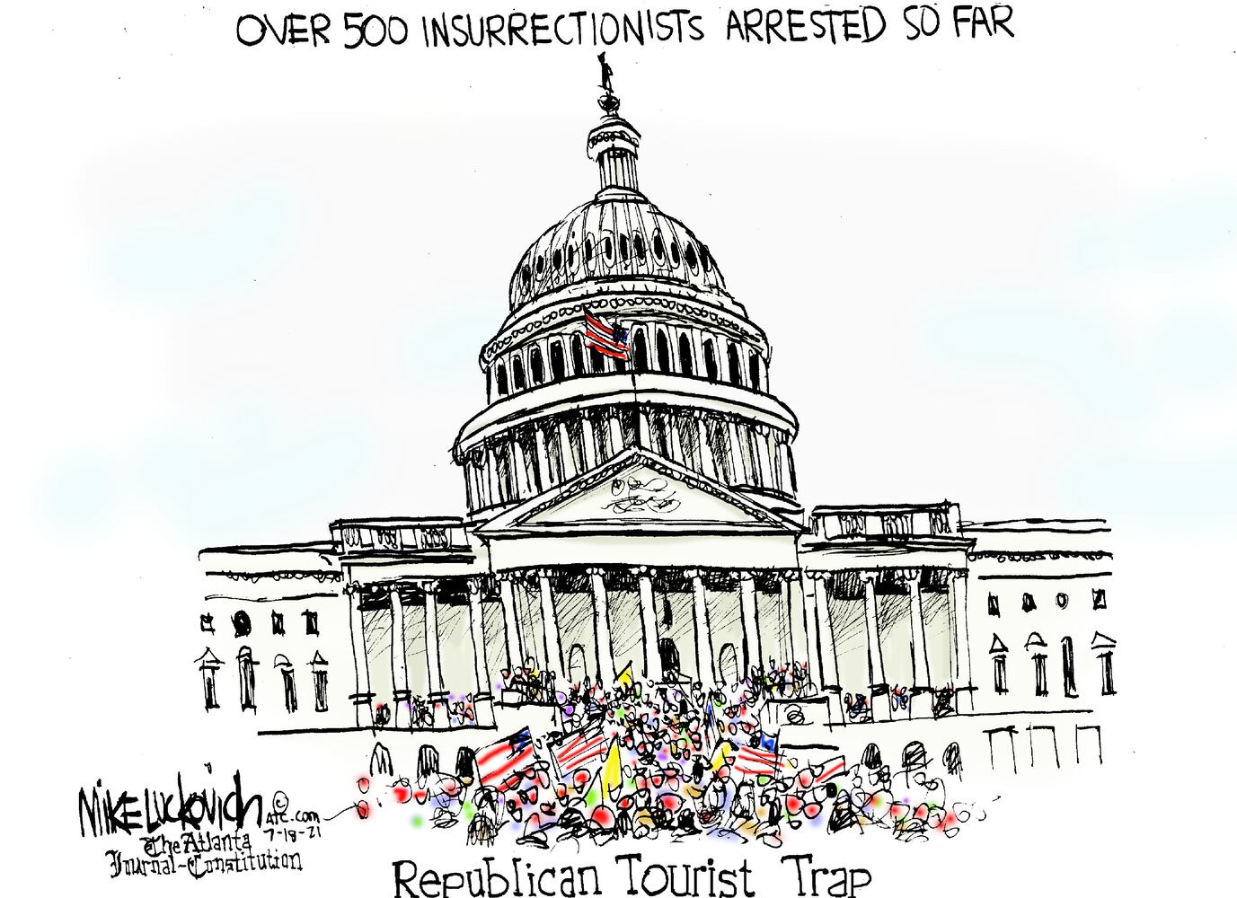 Week in cartoons: Tokyo Olympics, pandemic surge and more