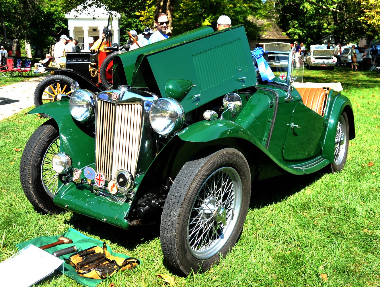 Did we spot you at Dayton Concours d'Elegance?