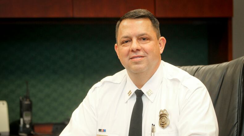 Joel Herzog, West Chester Twp. Police Chief. GREG LYNCH / STAFF