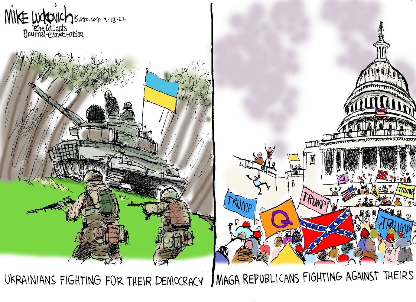 WEEK IN CARTOONS: Busing migrants, Trump, Biden and more