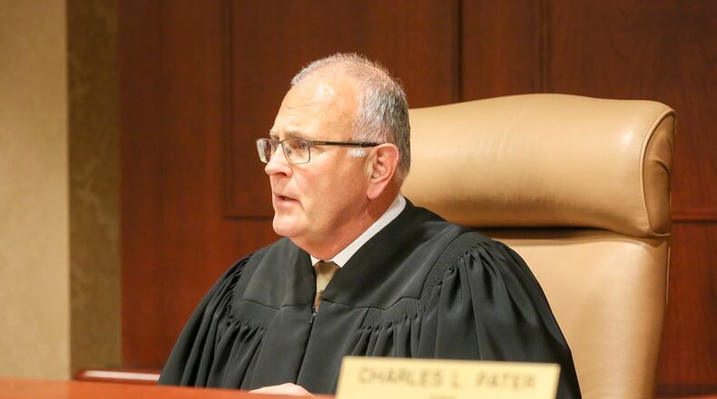 Judge Charles Pater. GREG LYNCH / STAFF