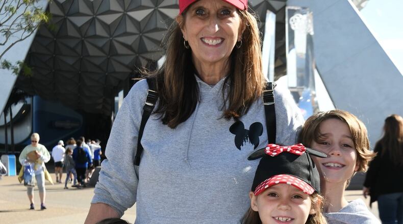 Debbie Sullivan with grandchildren Mac Steidel, Jackson Steidel, Camryn Steidel and Sullivan Steidel.