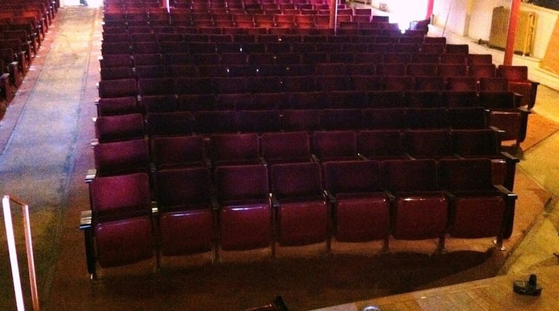 Seats that once were used in the Cincinnati Music Hall have been installed in the Sorg Opera House in Middletown.