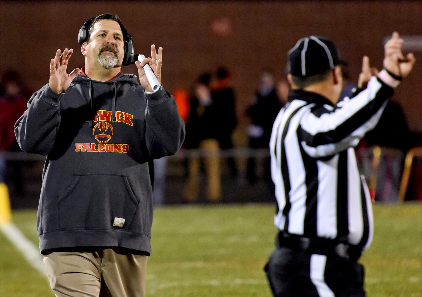 Carroll vs Fenwick Football