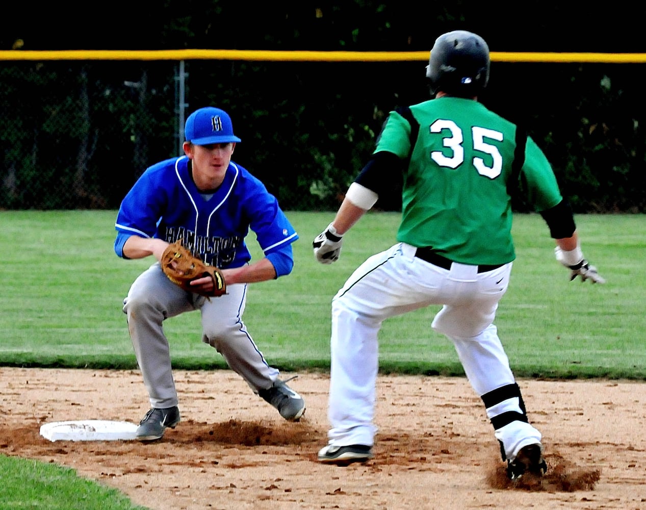 Hamilton vs. Badin baseball