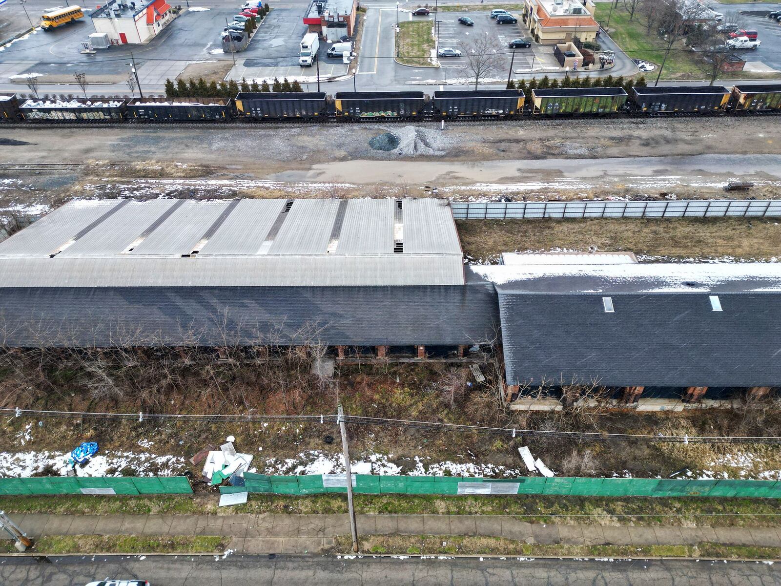 The city of Hamilton is considering a sale of the former train depot at 1000 Maple Ave. to Three Strands 412 LLC, which does business as Meyer Brothers and Sons. City Council will consider a vote on the sale in February. NICK GRAHAM/STAFF
