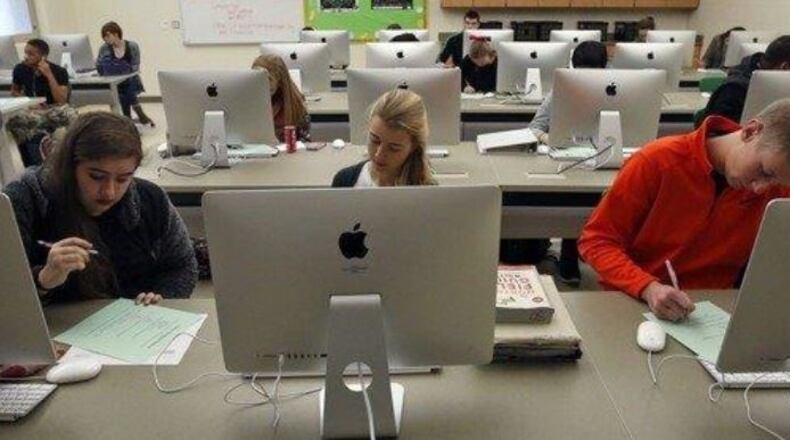 Ohio students in Grade 3 through high school take state exams, largely in English and math, with a few tests in science and social studies.