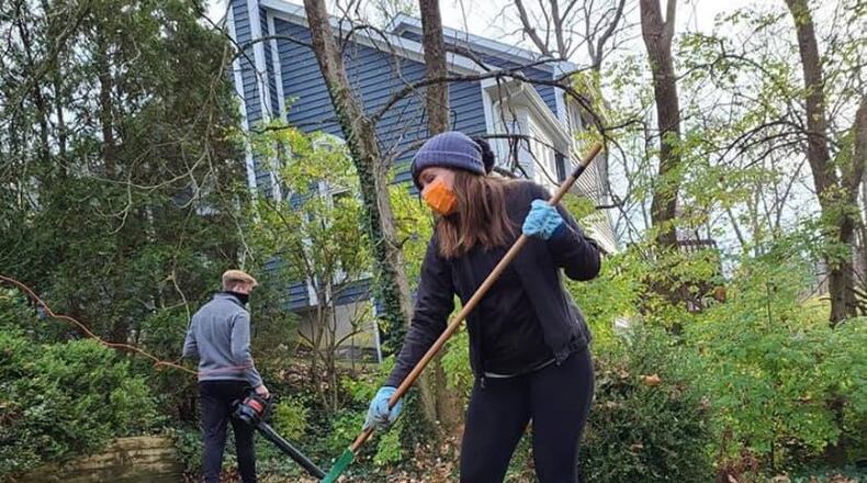 Dozens of students from Lakota’s two high schools recently fanned out across the community to do volunteer work in helping elderly residents with yard work and outside house maintenance. The program, which is coordinated through the Edge Teen Centers in Liberty and West Chester townships, is designed to help older residents who aren’t able to do such work on their properties. (Provided Photo\Journal-News)