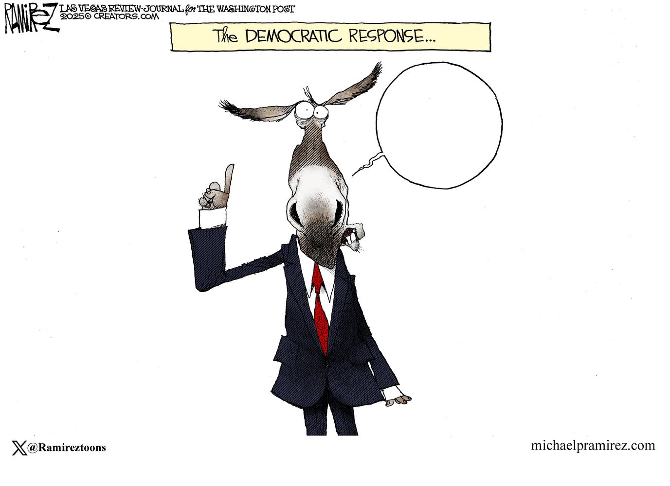 CARTOONS: Michael Ramirez, March 12, 2025