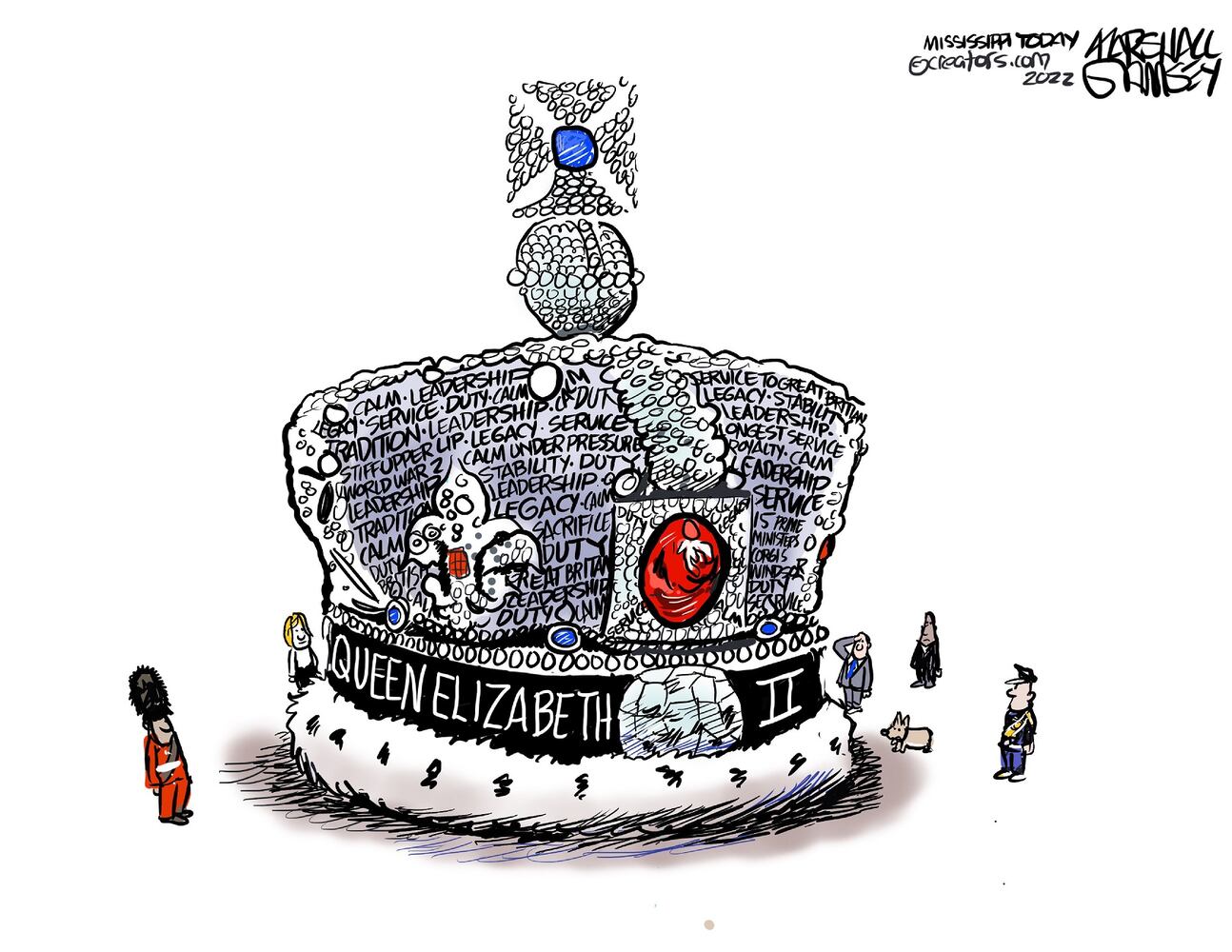 EDITORIAL CARTOONS: Remembering Queen Elizabeth II