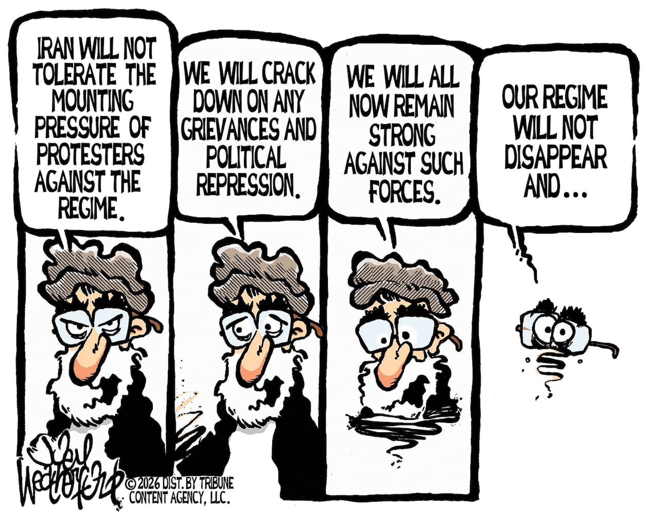 CARTOONS: Joey Weatherford, Jan. 21, 2026