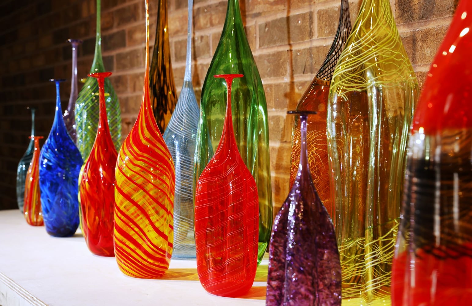 Darren Goodman Glass exhibit