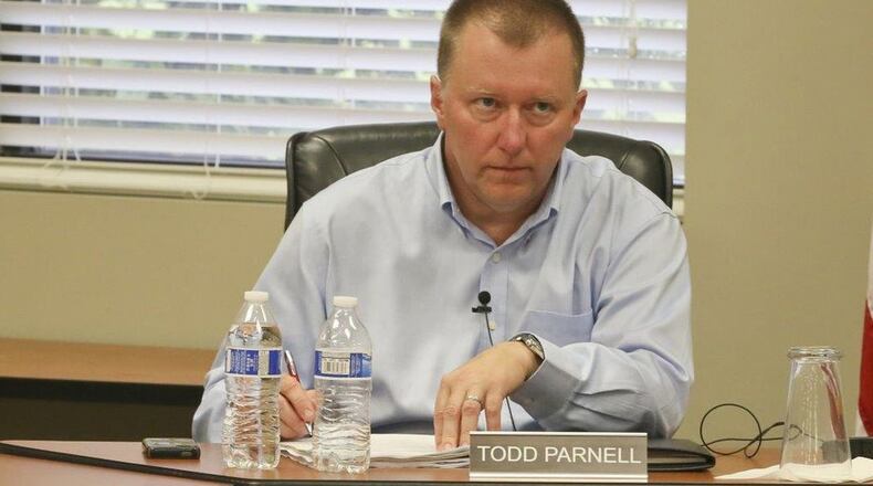 Veteran Lakota school board member Todd Parnell unexpectedly resigned from his seat Thursday. Parnell, who was in his second, four-year term on the board, cited personal reasons for departing the board before the end of his term. (File Photo\Journal-News)