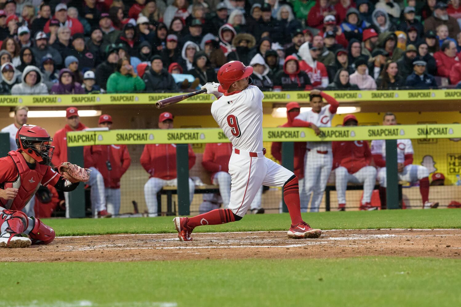PHOTOS: Cincinnati Reds vs. Reds Top Prospects at Day Air Ballpark