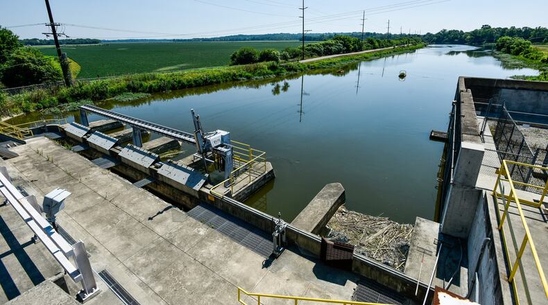 The Hamilton hydroelectric plant generates approximately 1 megawatt of electricity to supplement city electric usage. 100 years ago this month, Henry Ford took over the small hydroelectric plant along the Great Miami River that the city of Hamilton still operates today. NICK GRAHAM/STAFF