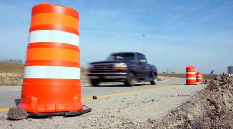Crews will be repairing potholes along Ohio 129 on April 5.