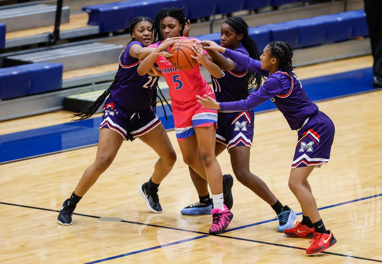 012326 Hamilton vs Middletown girls basketball