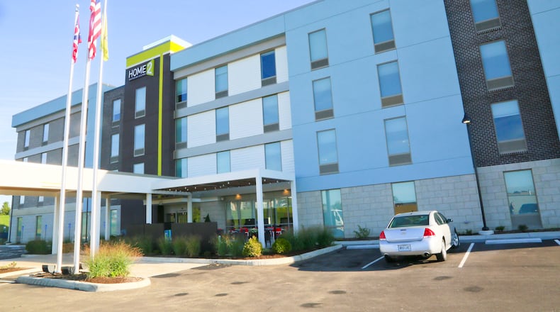 Home2 Suites by Hilton, which opened in Liberty Twp. in 2016, sold for more than $7.2 million on March 5, 2019. The $9 million extended-stay hotel was the first Home2 Suites by Hilton in Ohio. GREG LYNCH / STAFF