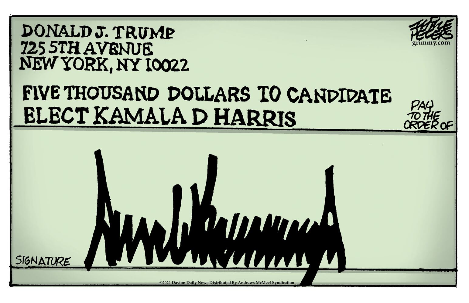 CARTOONS: Mike Peters, July 28, 2024