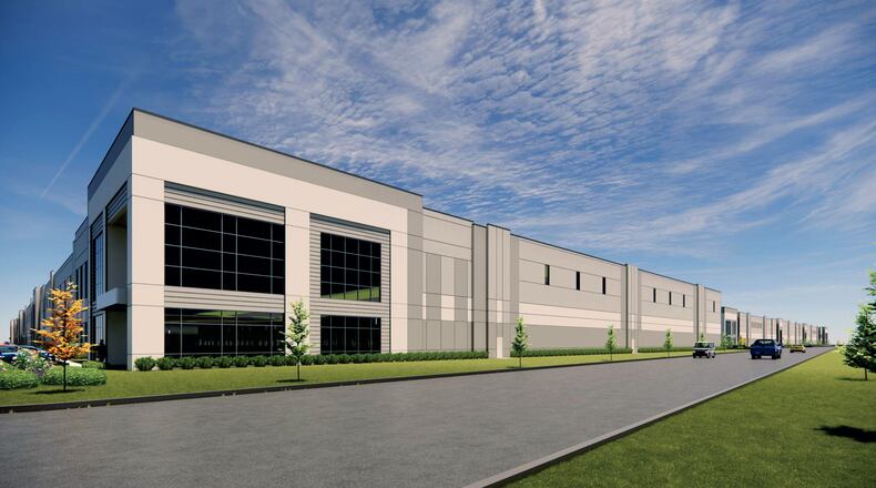 Hillwood Investment LLC is proposing three buildings in the Park 275 development on 54 acres of the former Forest Fair Mall. Contributed photo