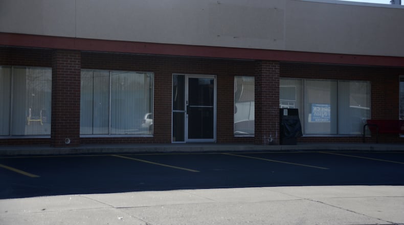 The former Fairfield Cleaners location at 1099 Magie Ave. requires remediation to clean chemicals from the ground the dry cleaners used for more than 50 years. The cleaners closed the location in 2019. It could take up to two years to remediate the soil under the former cleaners location, which is part of Hicks Manor, a plaza on Magie Avenue in Fairfield. MICHAEL D. PITMAN/STAFF
