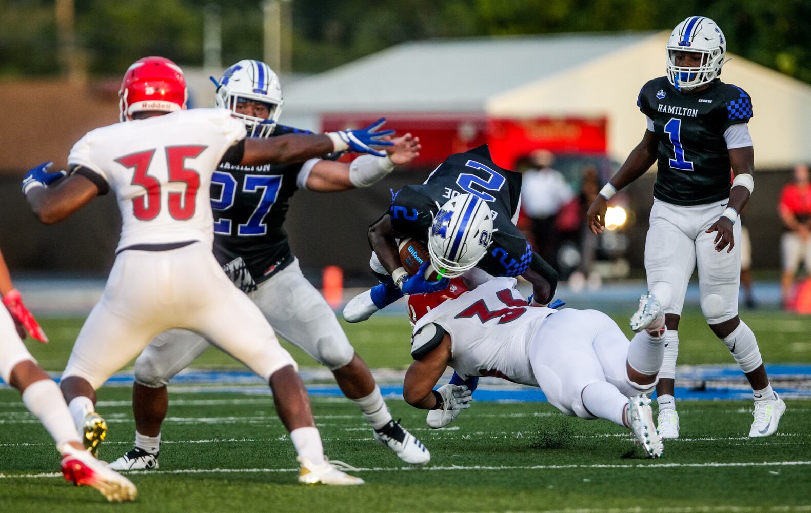 082820 Hamilton Football vs Princeton