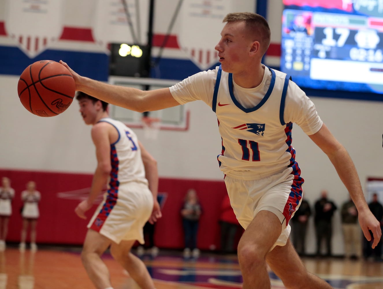 Preble Shawnee Tri-Village basketball