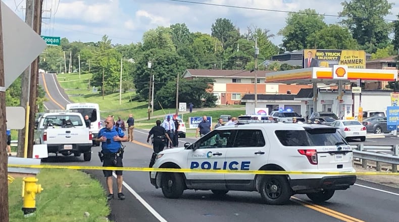 Shooting a suspect in the back outside a Colerain Township gas station on was “definitely not an appropriate use of force” for the officer who pulled the trigger Tuesday, police Chief Eliot Isaac said in a Wednesday afternoon news conference. WCPO-TV