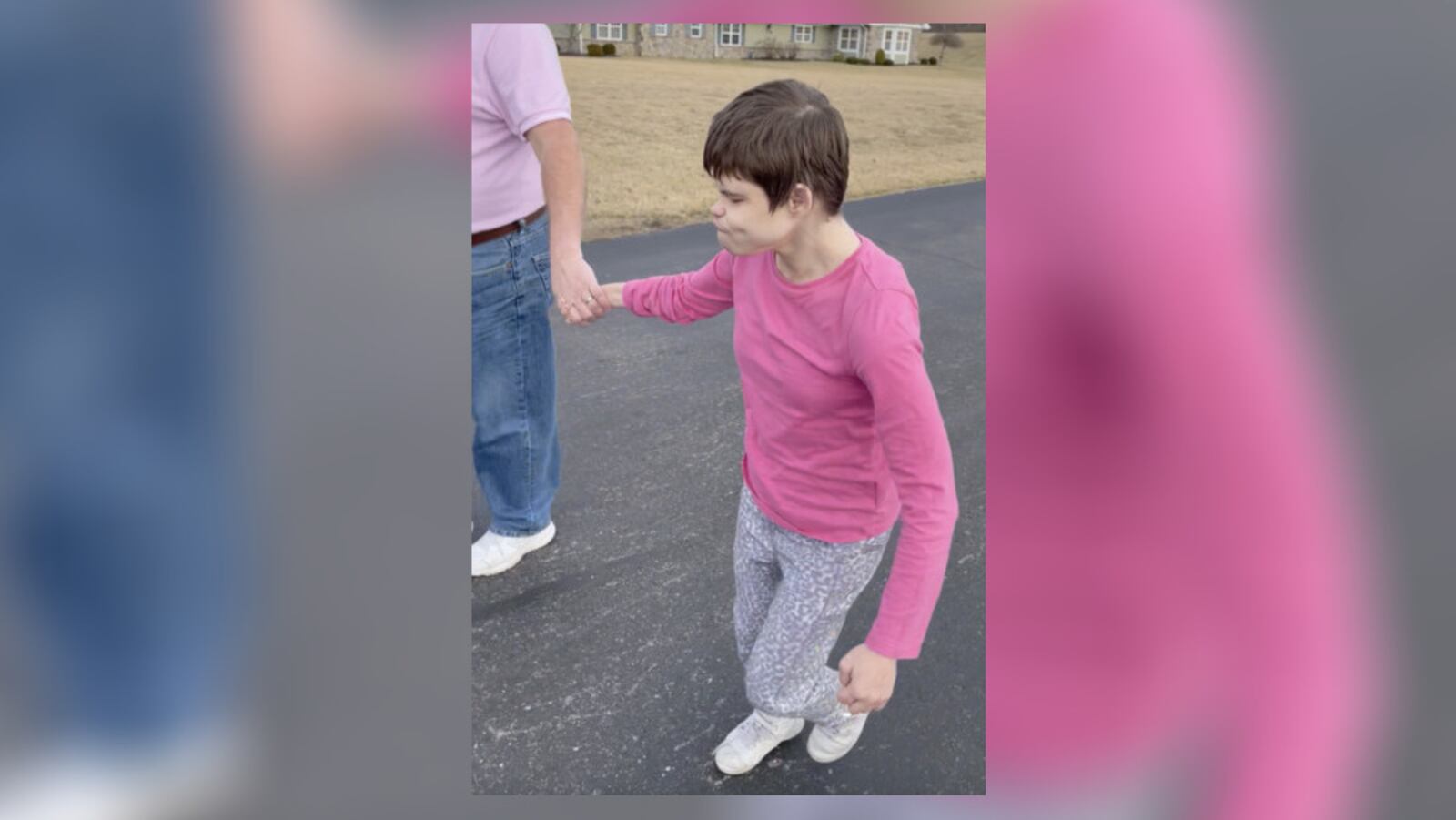 Lauren Carter, 35, is blind, has cerebral palsy, and profound developmental disabilities. WCPO/CONTRIBUTED VIA GREG CARTER