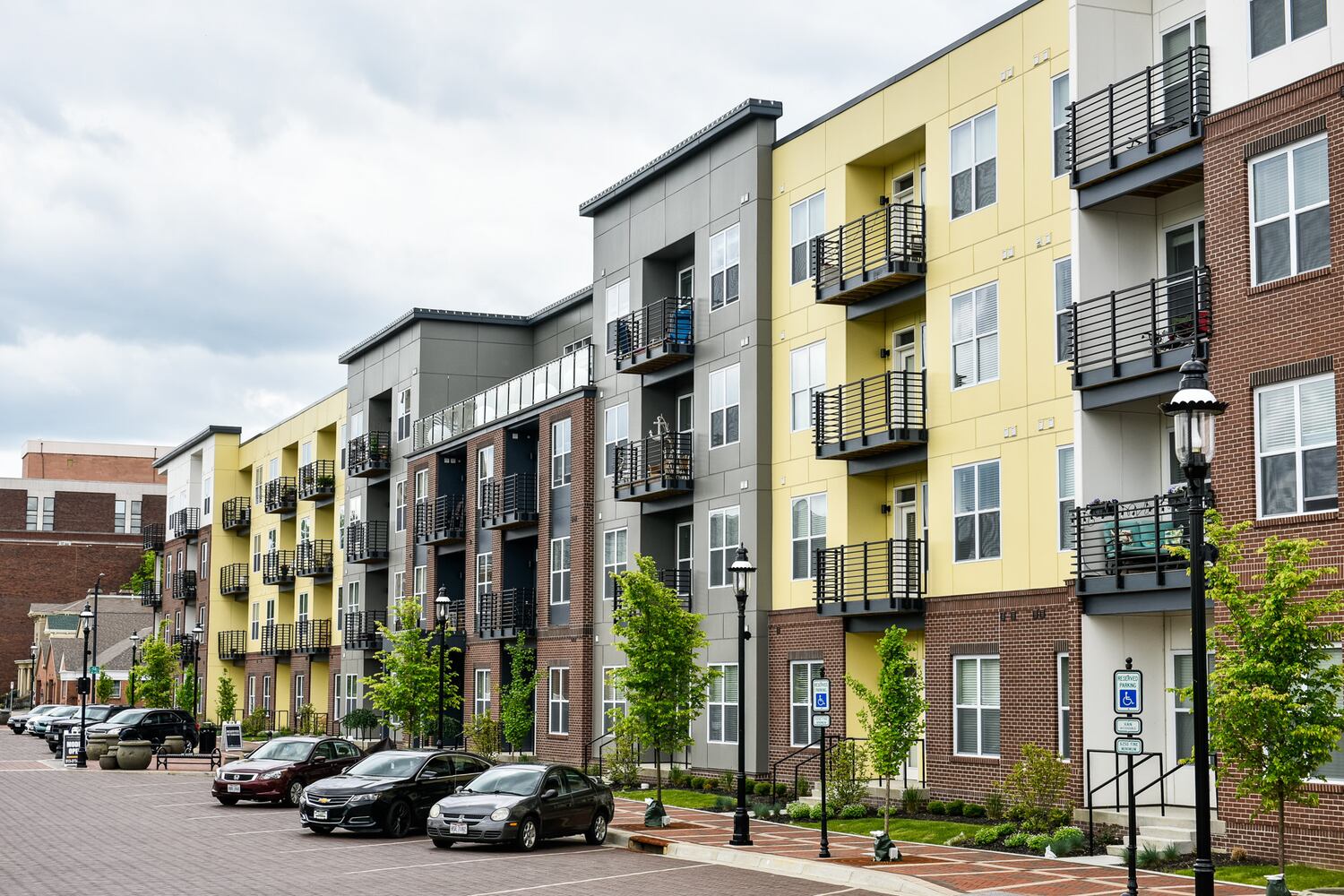 The Marcum Apartments and retail spaces