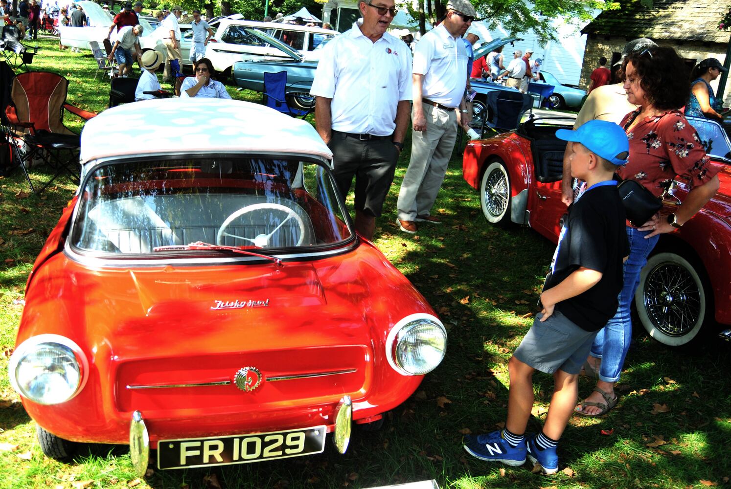 Did we spot you at Dayton Concours d'Elegance?