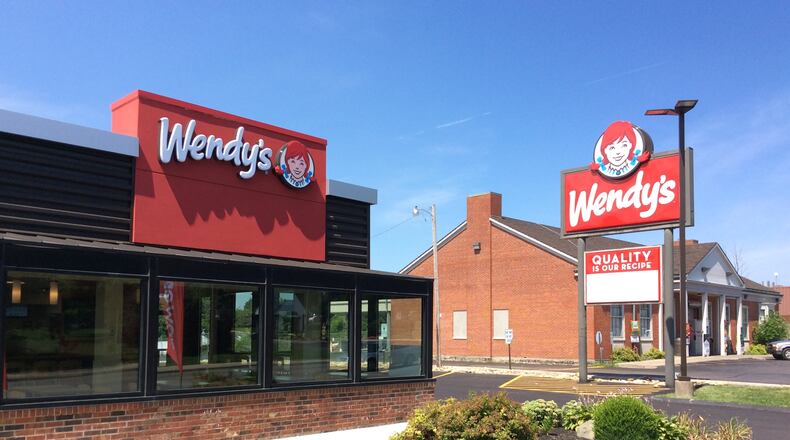 Area Wendy’s will offer a free Daves Single with any other purchase through the end of September. MARK FISHER/STAFF