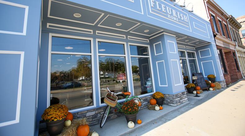 Fleurish Home, which offers home decor furnishings as well as design center elements, opened a new location on Main Street in Hamilton this September in the former Tom’s Cigar Store space. The store’s opening came a few months after Pet Wants Hamilton opened a storefront next door. GREG LYNCH/STAFF
