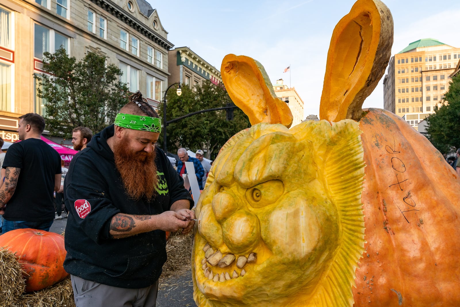 Operation Pumpkin will return to downtown Hamilton on Oct. 10-12. The annual festival will feature sculpted pumpkins, a giant pumpkin weigh-off, decorated pumpkins, a Lil’ Miss Punkin contest, a pet parade, amusement rides, and live entertainment all weekend. Provided.