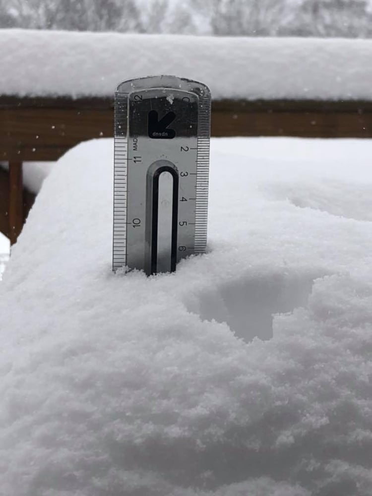 Butler County snow photos Jan. 12-13, 2019