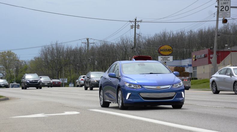 Fairfield and Springdale have come to an agreement to repave nearly 2 miles of Ohio 4 in 2023, and both cities have agreed to hire Choice One Engineering Corp. to design the improvements. MICHAEL D. PITMAN/STAFF
