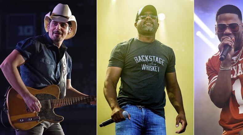 "Live From the Drive-In," a drive-in concert series headlined by Country music star Brad Paisley will take place over three days in three cities. CONTRIBUTED