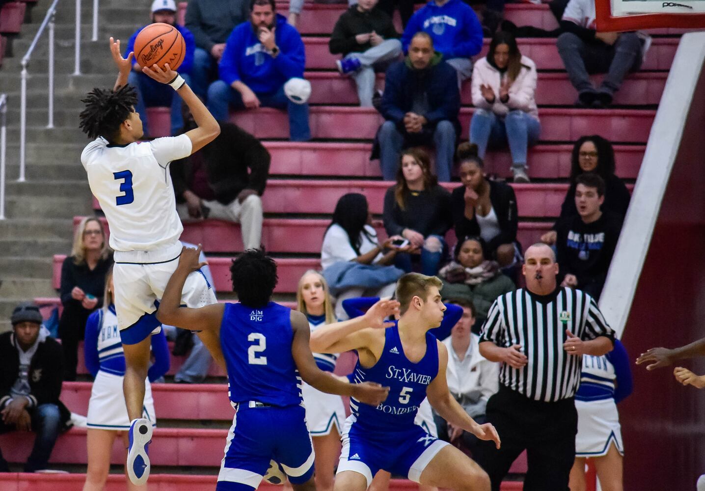 Hamilton vs St. Xavier Division 1 boys basketball