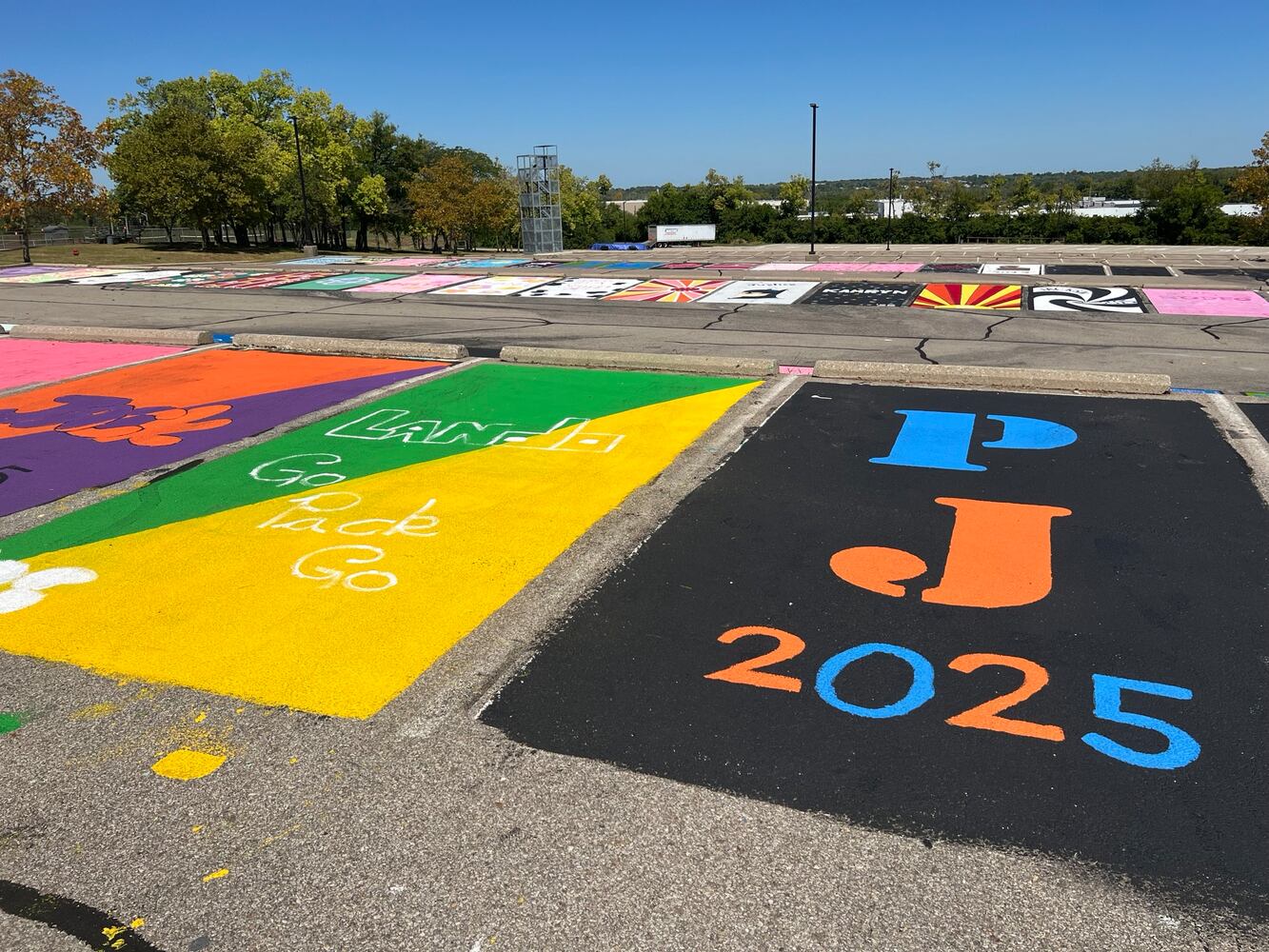 Fairfield high school senior lot spaces