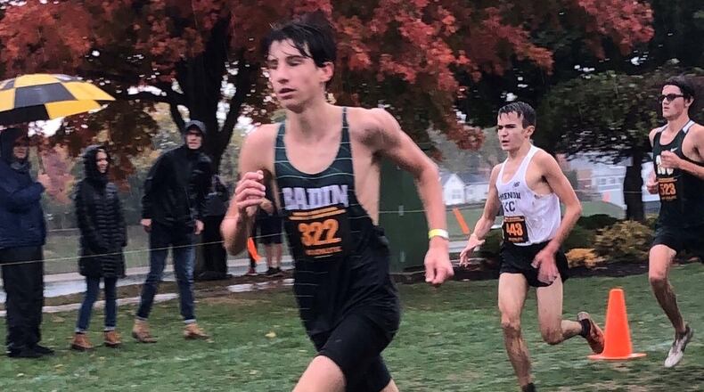 Badin’s Owen Mathews qualified for the Division II state cross country championships on Saturday. Contributed