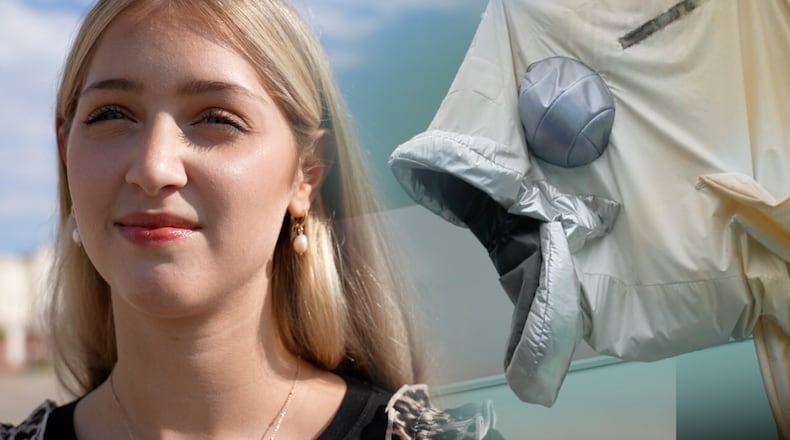 Abby Martz basically grew up in the mall in Forest Park. It's why she and her mom spent years trying to get one of the inflatable fishes hanging from the ceiling. KEITH BIERYGOLICK/WCPO