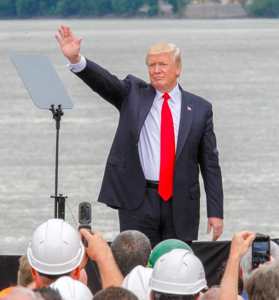 PHOTOS President Trump in Cincinnati