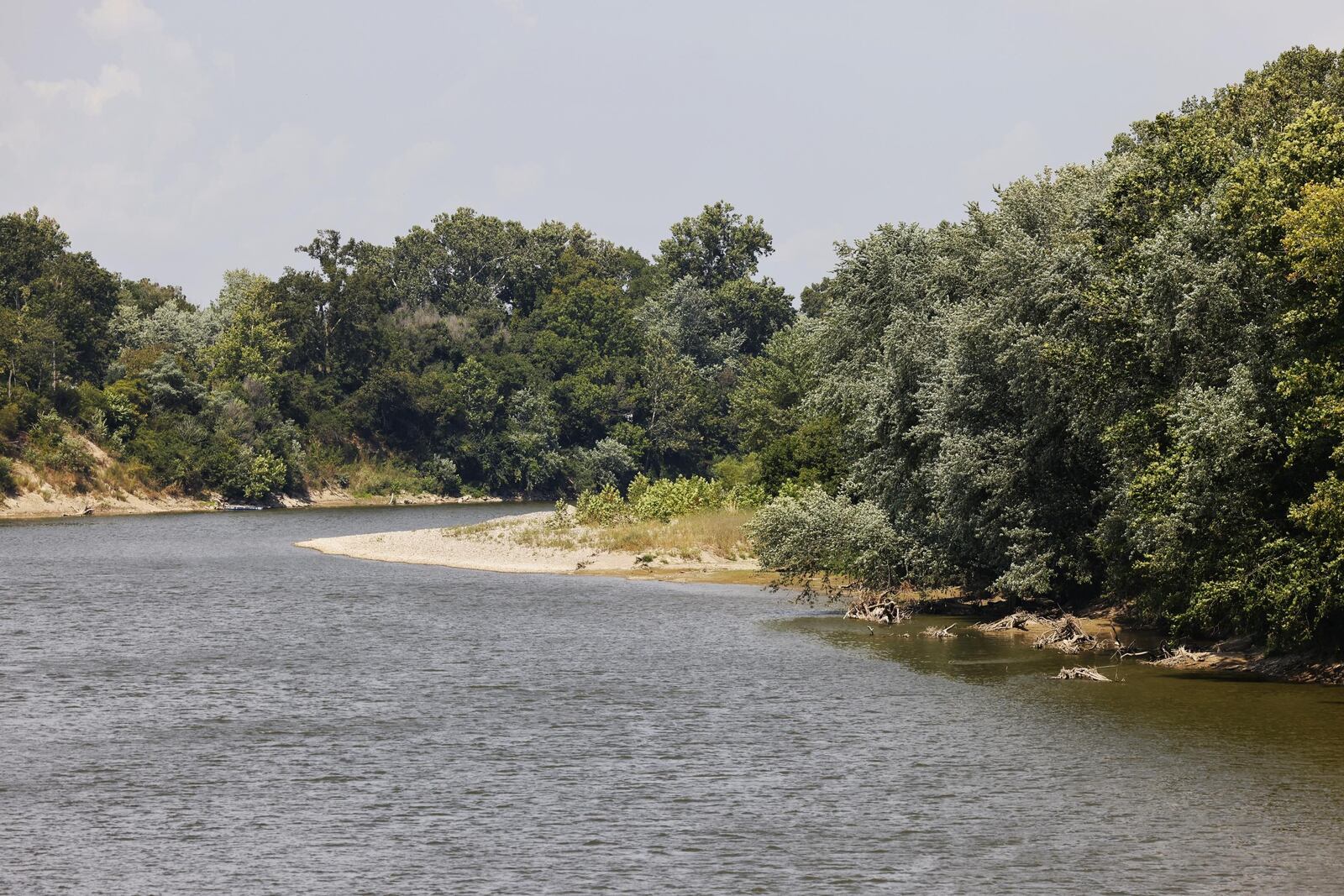 The Great Miami River in Fairfield. NICK GRAHAM / STAFF