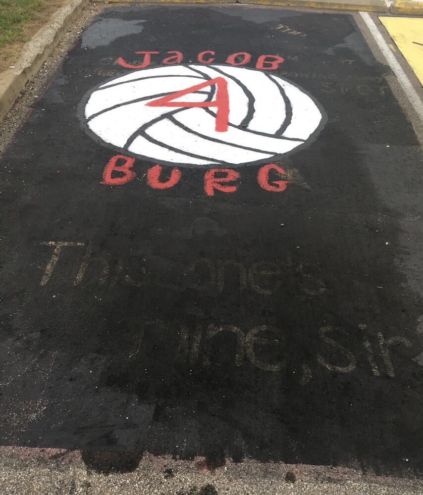 Fairfield High senior parking lot
