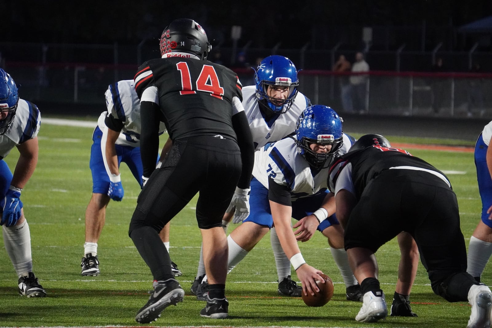 Bellbrook defeated Franklin 28-7 on Friday night at Atrium Stadium. CHRIS VOGT / CONTRIBUTED