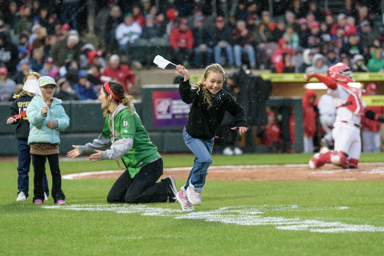 PHOTOS: Cincinnati Reds vs. Reds Top Prospects at Day Air Ballpark