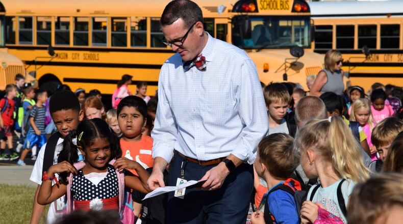 In Mason Schools, which borders Butler County and is the largest district in Warren County, long-time leader Gail Kist-Kline has retired and been replaced by Jonathan Cooper (pictured).
