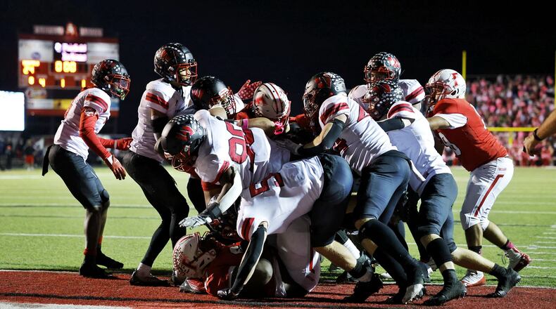 Lakota West topped Fairfield 38-31 in overtime on Friday at Fairfield. Nick Graham/STAFF