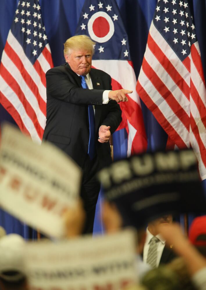 PHOTOS President Trump's past visits to the region.