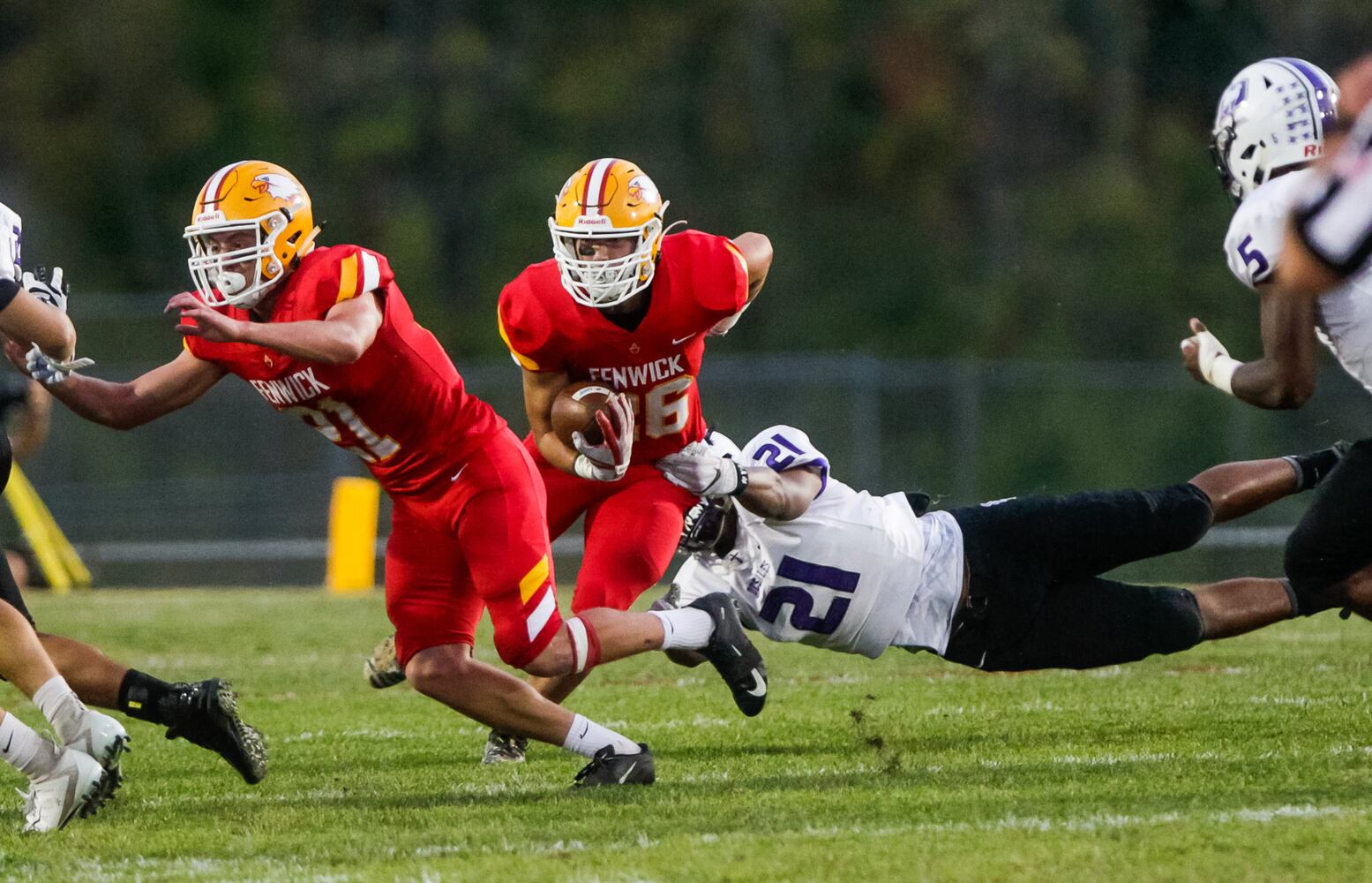 Fenwick football falls to Saint Francis DeSales Friday, Sept. 27